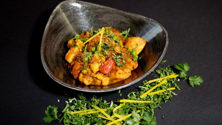 Aloo Gobi Mutter at The Dhabba Glasgow